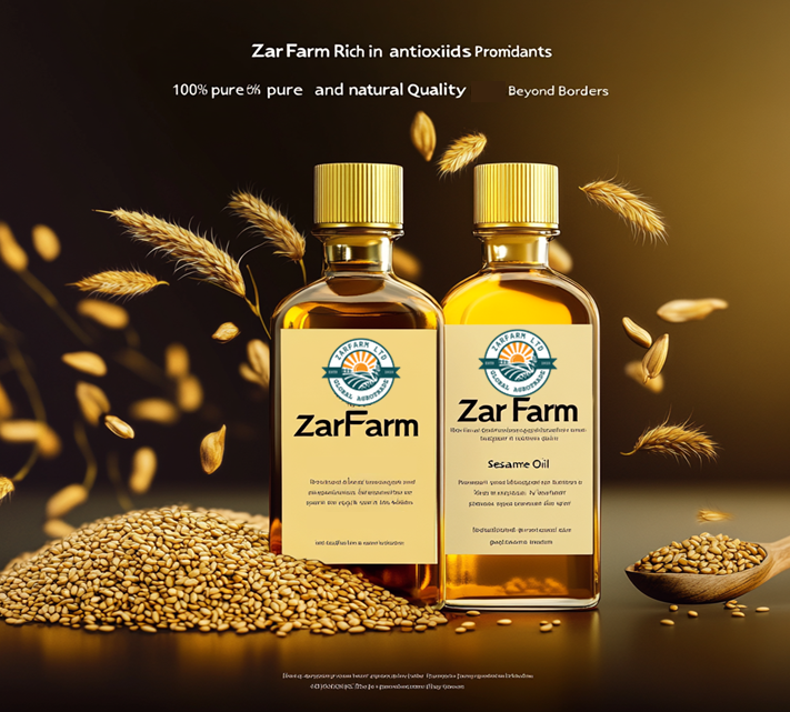 Premium Cold Pressed Sesame Oil – 100% Pure, Export Quality from Iran